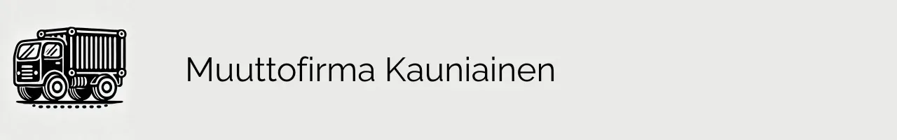 Muuttofirma Kauniainen