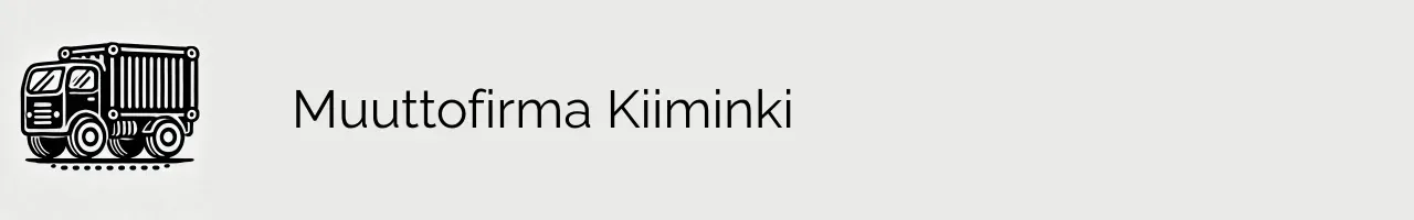 Muuttofirma Kiiminki