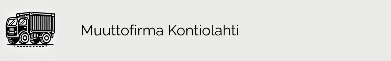 Muuttofirma Kontiolahti