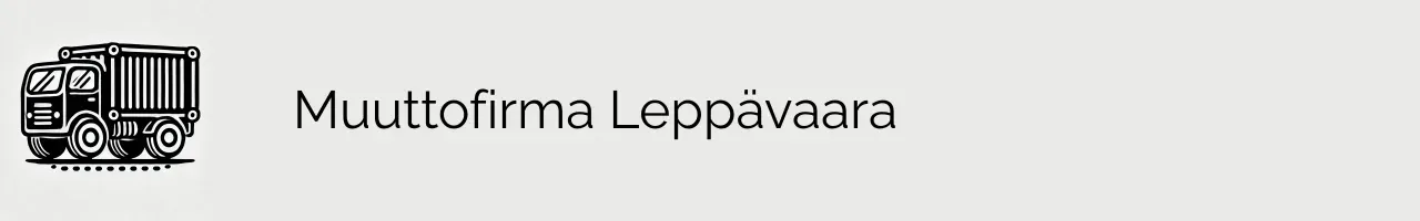 Muuttofirma Leppävaara