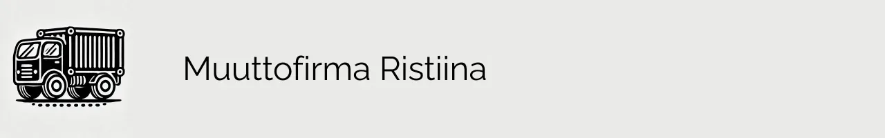 Muuttofirma Ristiina