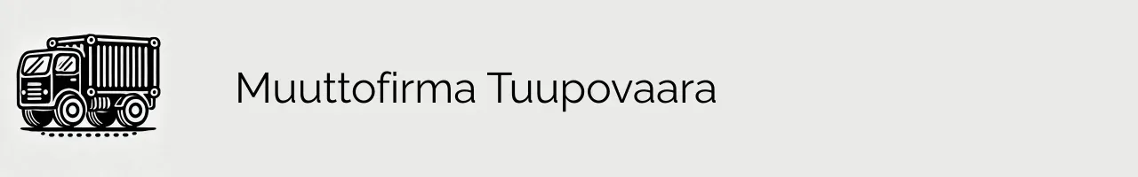 Muuttofirma Tuupovaara